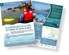Téléchargez la brochure de la balade en kayak de mer sur la côte de Pornic