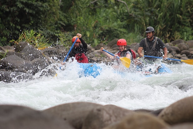 Rafting sur le rio Sarapiqui au Costa Rica